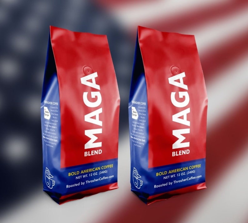 Republican Coffee, Trump Coffee, Trump Lover Gift, Roast Coffee, Organic Coffee, Fair Trade Coffee, Coffee Beans, Honduran Coffee, Coffee