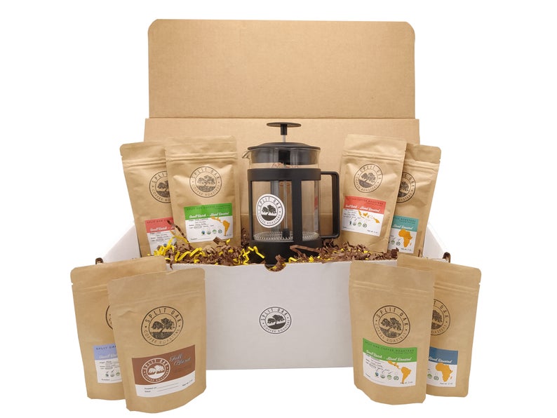 French Press Coffee Gift Box, Coffee Lover Gift Set, French Press